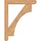 Ekena Millwork Westlake Craftsman Smooth Bracket w/ Offset Brace, Western Red Cedar, 5 1/2"W x 30"D x 38"H BKT0604X30X38WTL04SWR - alternate 3